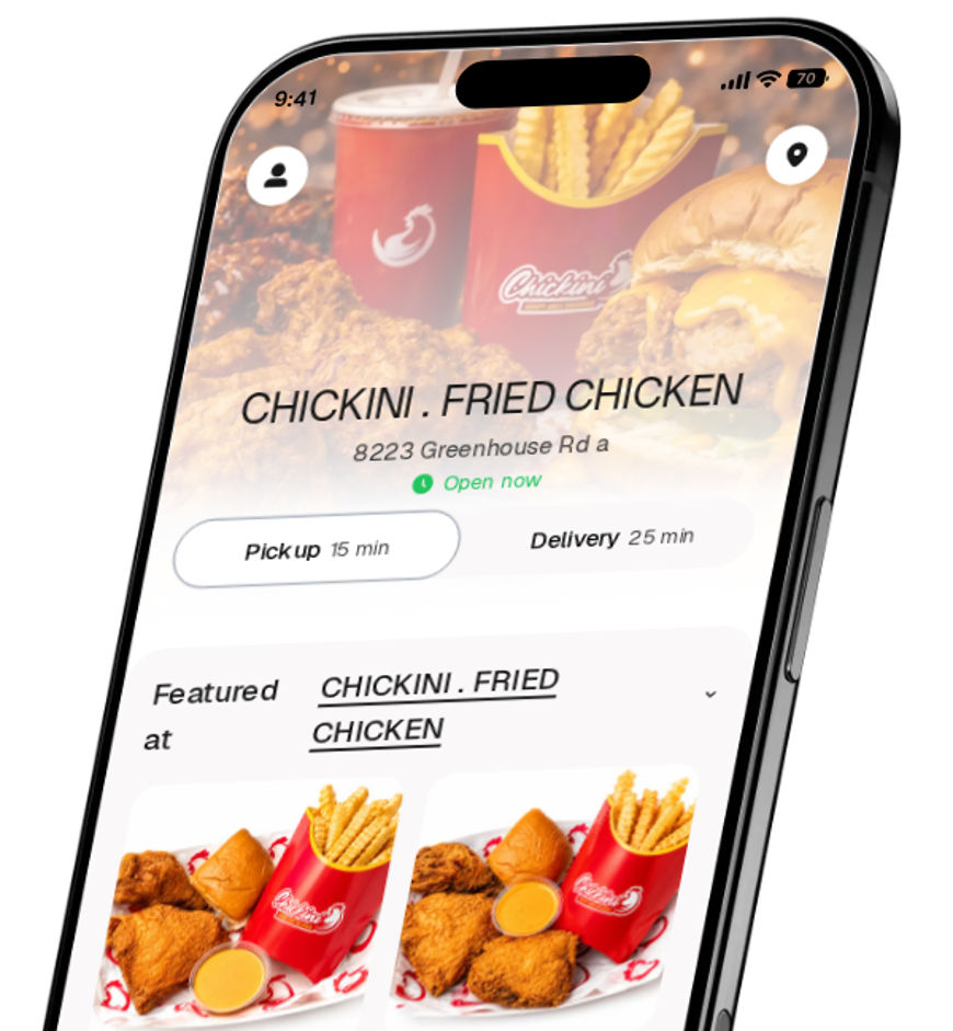 CHICKINI . FRIED CHICKEN app preview